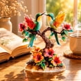 thumbnail image 6 of Spring Home Accent Piece, Spring Decorations for Home, Spring Table Centerpiece, Bird Figurines Home Decor, 8X8X0.5 Inch 1Pc 2D Acrylic Handmade Hummingbird Decoration for Table, 6 of 6
