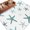 Blue, variant on Teal Starfish Coastal Entryway Rug 2x3 Area Rug Washable Indoor Doormat Small Bathroom Rugs Non-Slip Low Pile Accent Throw Rugs Aqua Summer Beach Ocean Floor Carpet for Kitchen Bedroom Entrance