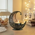thumbnail image 6 of Darzheoy 2 Pack Crescent Moon Candle Holders, Metal Gold Tabletop Ornaments for Living Room Decor and Home Ambience, 6 of 6