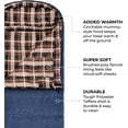 thumbnail image 4 of Teton Celsius XL, 25F, 20F, 0F Degree Sleeping Bags, All Weather Warm Bag for Adults and Kids, Camping Season, Compression Sack Included, 4 of 6