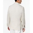 thumbnail image 2 of Tasso Elba Mens Linen Two Button Blazer Jacket, Beige, Big & Tall, Small, 2 of 4