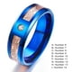 thumbnail image 5 of sweethay Anillo elegante de moda para hombres y mujeres, reemplazo decorativo electrochapado, anillos luminosos antioxidantes, joyería, regalo Ropa, zapatos y accesorios Miscelánea talla 7, 5 of 6