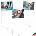 thumbnail image 4 of 10 Merry Christmas Note Cards Pack (4 x 5.12 Inch) - HOLIDAY DOGGIE IN THE WINDOW M6481XSB, 4 of 6