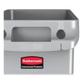thumbnail image 5 of slim jim with venting channels, 23 gal, plastic, gray | Bundle of 2 Each, 5 of 10