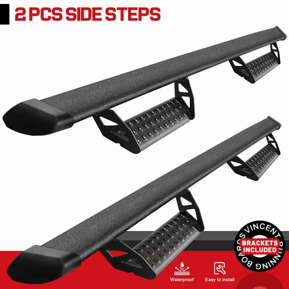 3" Running Board FOR 2025-2026 Toyota 4Runner BCTA Side Step Drop Nerf Bar Hoop
