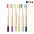 thumbnail image 2 of 6pcs Wooden Toothbrushes, 2 of 3