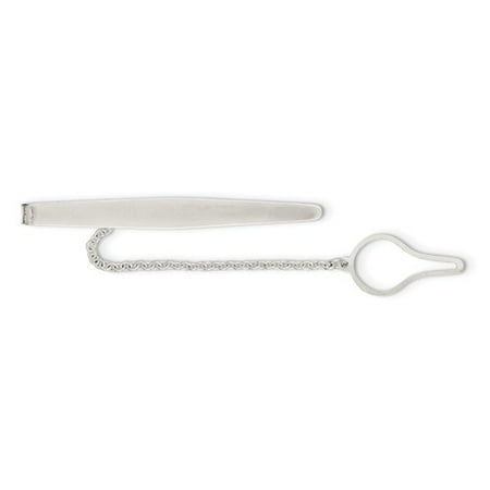 Sterling Silver Engravable Tie Bar