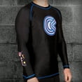 thumbnail image 2 of Chaos and Order Bayside Long Sleeve BJJ Rashguard - Medium - Black, 2 of 4