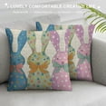 thumbnail image 3 of PHYHOO Easter Pillow Cover Colorful Decoration Holiday Farmhouse Pillow Case Decor for Home Sofa Couch, 3 of 5