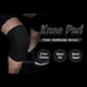 thumbnail image 3 of Rodilleras engrosadas de neopreno de 7 mm Protector de rodilla con manga de compresión de rodilla transpirable, 3 of 7