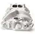 thumbnail image 3 of Edelbrock Intake Manifold 7101 Performer RPM; For Use With 1986 And Earlier Chevy 262-400 Engines; Single 4 Barrel; Square Bore; Dual Plane; 1500-6500 RPM; Satin; Aluminum; Non-EGR, 3 of 4