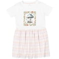 thumbnail image 3 of Inktastic Cottagecore Mushroom Lover Girls Toddler Dress, 3 of 5