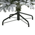 thumbnail image 4 of Nearly Natural 7ft. Flocked North Carolina Fir Artificial Christmas Tree with 550 Warm White Lights and 2090 Bendable Branches, 4 of 7