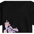 thumbnail image 3 of My Little Pony - Flowers - Junior's Cropped Tee, 3 of 5