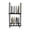Black, variant on ToppiJoy 2 Tier Art Canvas Storage with Wheels, Art Paint Drying Storage Organizer Rack for Canvas Boards, Frames, Panels (Black)