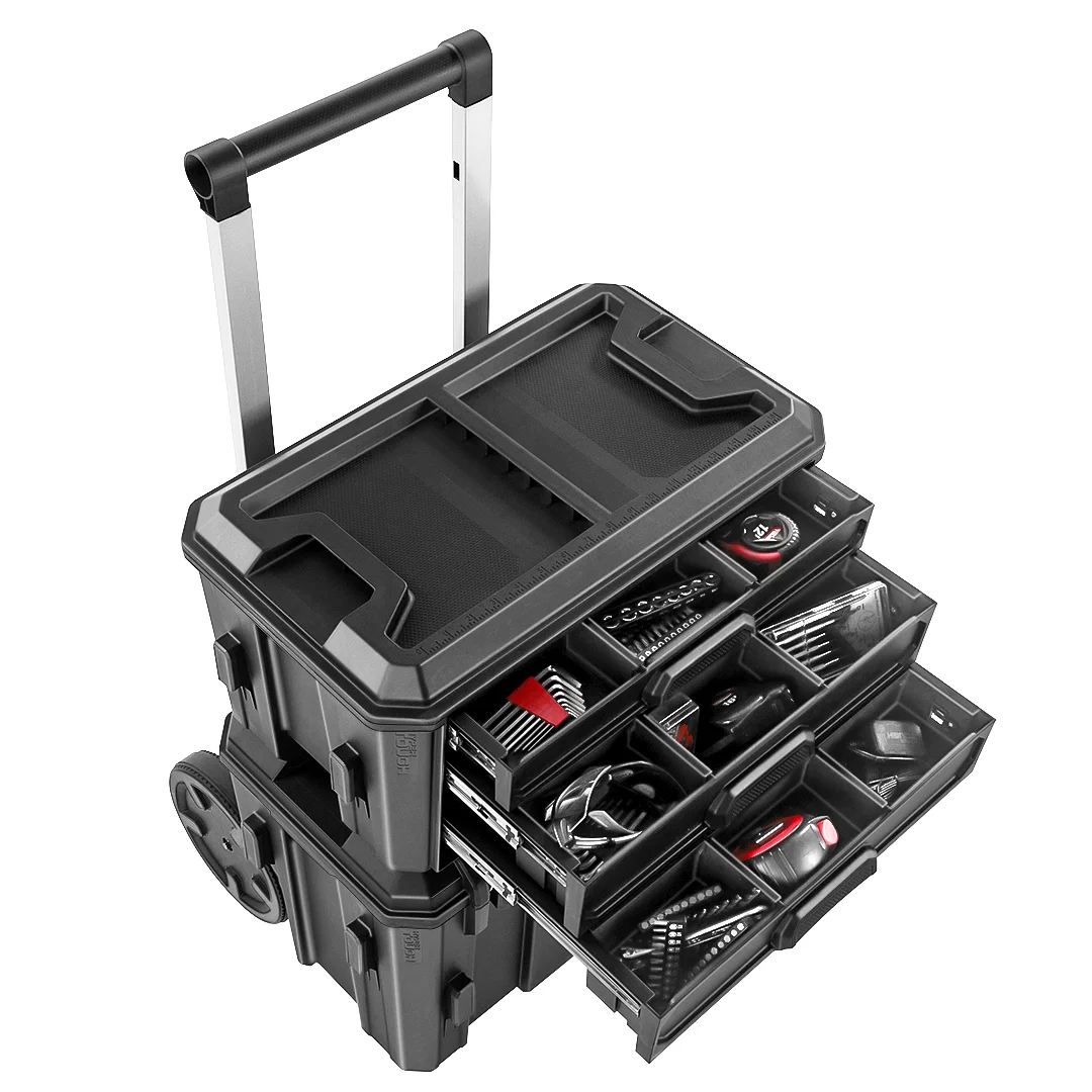 Hyper Tough Hyper Stack 3-Drawer Tool Storage Box photo 4