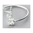 thumbnail image 2 of ZZwxWA My Order Fashionable And Opening 26 Letters With Diamond Ladies Jewelry, 2 of 2