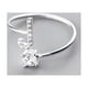 thumbnail image 2 of Fiudx Joyería En Alfabeto, Collar Moderno En Diamantes, Pulsera con Incrustaciones En Diamantes de Imitación, Anillo de Aleación de Metal, Accesorio para Bodas, Idea de Regalo para Mujer, Estilo Mode, 2 of 2