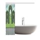 thumbnail image 3 of Cortina de Baño ABPHQTO Arco y Corazones Verdes con Rosas sobre Pedestal 160x180 cm, 3 of 3