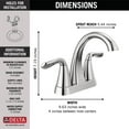 thumbnail image 4 of Delta Faucet 25840LF Arvo Centerset, Chrome, 4 of 5