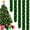 Garland B, variant on Yexmas 50FT Christmas Garland, Artificial Greenery Garland Non-Lit, Xmas Holiday Decor for Mantel Fireplace Stairs Party Indoor Outdoor