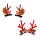 thumbnail image 3 of Fashion Hair Barrettes For Little Girls Toddlers Brown 7.5x4x4cm 4Pcs, 3 of 4