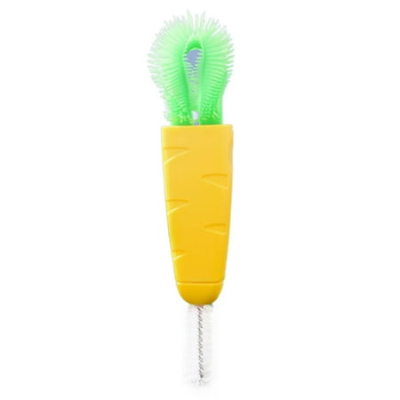 

Carrot Shaped Bottle Brush Bottle Straw Cleaner Flexible Water Bottle Brush