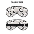 thumbnail image 2 of Naloa Cute Panda Print Sleep Mask for Sleeper, Light Blocking Sleeping Eye Mask for Women Men, Eye Shade with Adjustable Strap for Travel, Nap,Meditation, 2 of 7