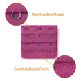 thumbnail image 4 of Señora 5Pcs 3 Gancho De 3 Filas Longitud Ajustable Correa Del Sujetador Extensor Ganchos De Hebilla Fucsia Una Talla, 4 of 5