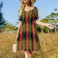 thumbnail image 3 of Ethnic Filipino Tribal Pattern - Inaul Sleeveless Dress Women's summer suit dress long dresses for women, 3 of 6
