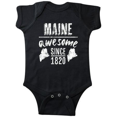 

Inktastic Maine Awesome Since 1820 Gift Baby Boy or Baby Girl Bodysuit