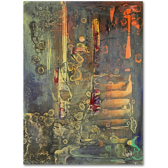 Trademark Fine Art "Into The Dark" Canvas Art by Pat Saunders-White