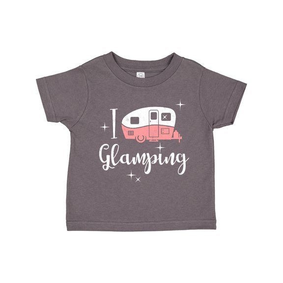 Inktastic I Love Glamping Girls Toddler T-Shirt