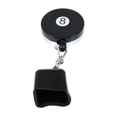 Soimiss Protective Pool Cue Tip Holder Rubber Black 1Pcs Billiard Accessory