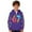 c-271Dark Purple58, variant on MEZZALL Girls Number 6 7 Cartoon Print Hooded Zip Up Jacket Long Sleeve Athletic Outerwear Kids Casual Warm Fuzzy Coat Holiday Tops