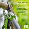 EZ Kut Heavy Duty Pruning Shears Green with Ratcheting Action Great
