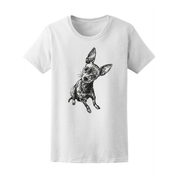 Dog Russian Toy Terrier T-Shirt Women -Image by Shutterstock, Female x-Large