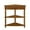Brown, variant on Leumius Small Corner Side Table,Triangle Corner Table 3 Tier End Corner Table for Small Spaces,Living Room,Brown