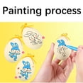 thumbnail image 3 of RYRDWP Pâques Enfants DIY Dessin Animé Doodle Boule Jouet Ensemble, 3 of 9