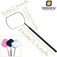 thumbnail image 2 of Lash Mirror Square Shape 14CM Handle (Silver) (Simple Packaging), 2 of 5