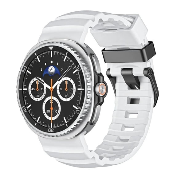 Sports Silicone Strap for Samsung Galaxy Watch 8 44mm 40mm Breathable Wristband for Galaxy Watch 8 Classic 46mm Replaceable Belt