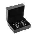 thumbnail image 4 of BodyJ4You 2PC Cufflinks Personalized Initials Letter U Men's Button Shirt Business Gift, 4 of 6