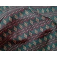 thumbnail image 4 of oneOone Silk Tabby Fabric Diamond & Paisley Block Printed Fabric 1 Yard 42 Inch Wide, 4 of 4