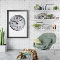 thumbnail image 3 of Wosthever Movimiento de cuarzo artesanal: la cabeza de reloj clásica para una decoración minimalista se puede usar directamente o incrustar Decoración del hogar Plata árabe, 3 of 6