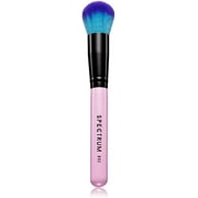 Spectrum Collections B02 Domed Foundation Buffer Brush, Spectrum Single Makeup Brush for Foundation, Make Brush to Evenly Blend Foundation for Seamless Finish, Soft Synthetic Bristles, Pink