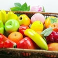 thumbnail image 3 of Flmtop Artificial Fruit Apple Banana Orange Lemon Lifelike Photography Prop Home Decor, 3 of 8