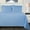 Light Blue, variant on Extra Soft Reversible Duvet Cover Set, White Solid, King/ Cal King