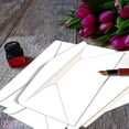 thumbnail image 5 of White #10 Business Color Mailing Envelopes | 4 1/8 X 9 ½ inches | 24lb Bond Bright Color Paper (90 GSM) | 50 Envelopes Per Pack, 5 of 6