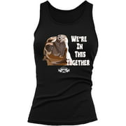 Were in This Together Womens Fitted Pit Bull Mom Tank Top Pitbull Accessories