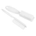 thumbnail image 5 of Unique Bargains 6 Pcs Fingernail Cleaner Nail Brush Fingernail Cleaning Tools Manicure Brush with Plastic Handle White, 5 of 8